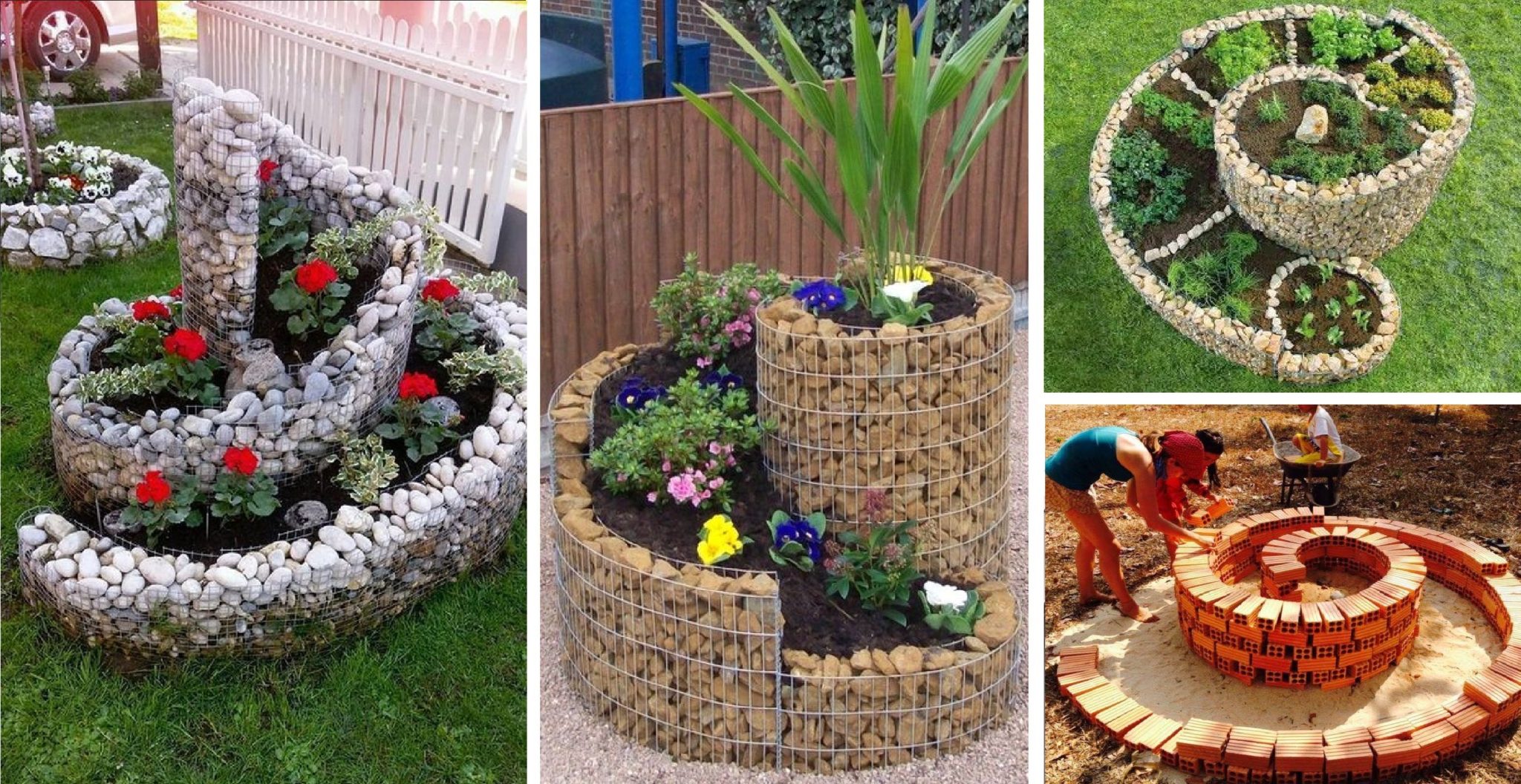 15 Creative Spiral Garden Ideas | Home Design, Garden & Architecture ...