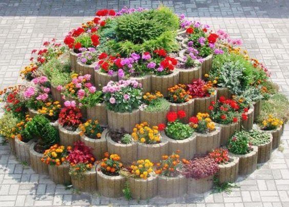 Easy-to-make Spiral Garden Ideas