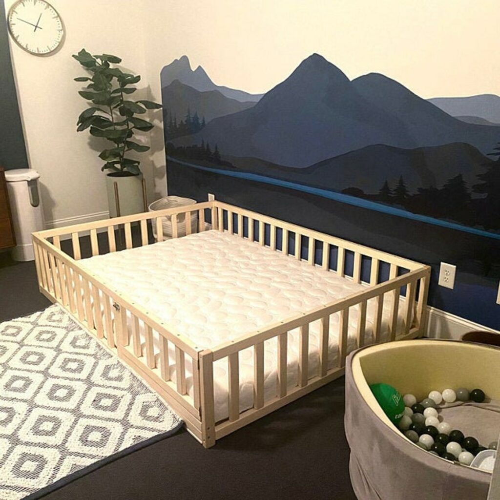 TODDLER FLOOR BED | Home Design, Garden & Architecture Blog Magazine