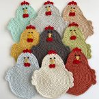 Chicken Potholders | Home Design, Garden & Architecture Blog Magazine