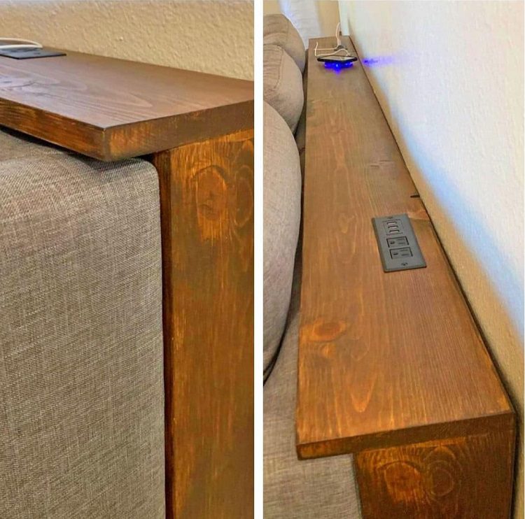 Behind the Couch Console Table Plans | Home Design, Garden ...