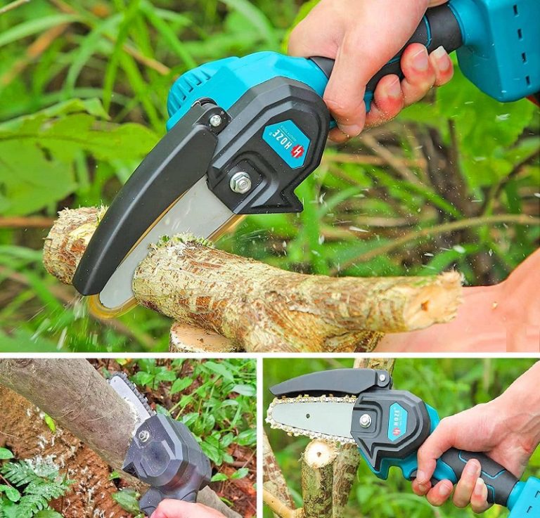 A handheld mini chainsaw Home Design, Garden & Architecture Blog Magazine