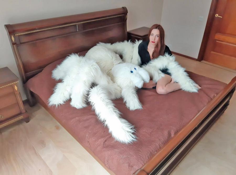 giant tarantula pillow