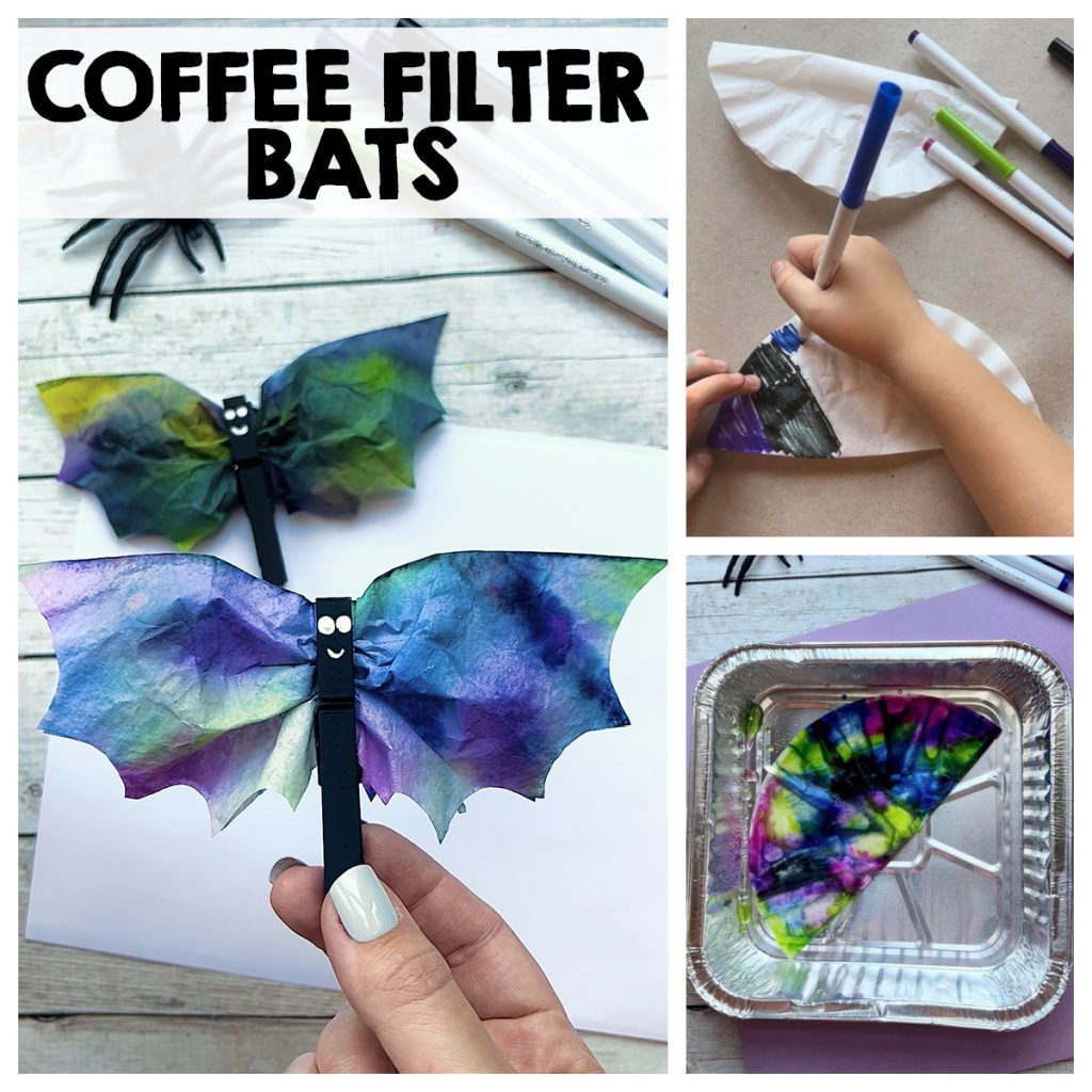 How to make Coffee Filter Bats | Home Design, Garden & Architecture ...