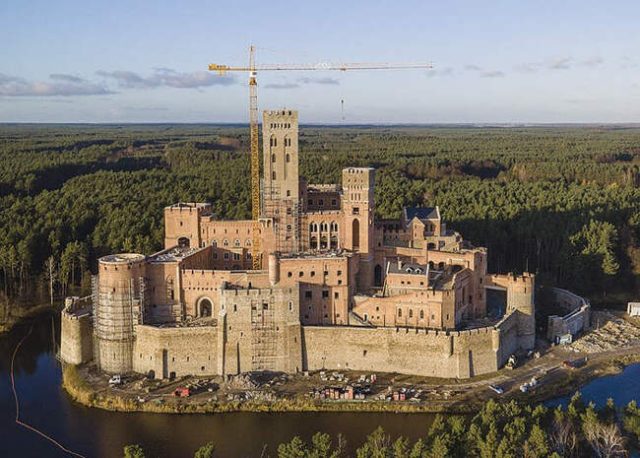 This Controversial Medieval-Style Castle is Constructed in a Protected Area
