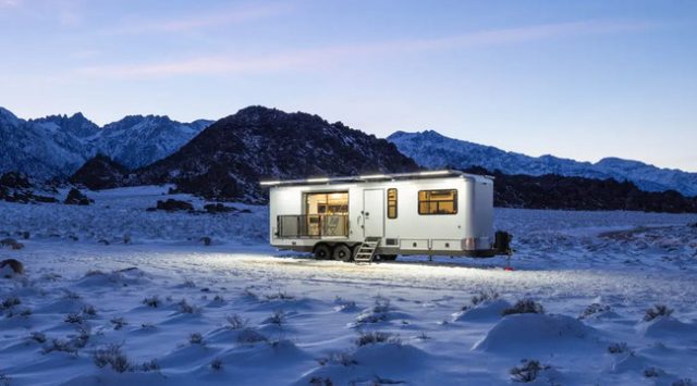 Luxurious Self-Sufficient Trailer With Expanded Spaces for the Most Comfortable Off-the-Grid Living