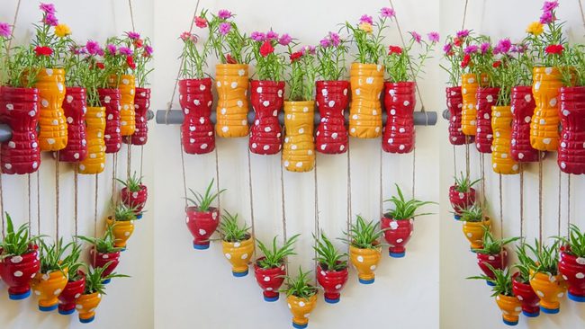 Cool and Easy Method to Transform a Plastic Bottle Into Lovely Flower ...