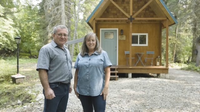 Take a Look at Retired Couple?s $7K Montana Cabin They Built as a Guesthouse