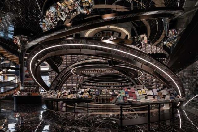 Futuristic Bookstore in China Inspired by the Celestial World