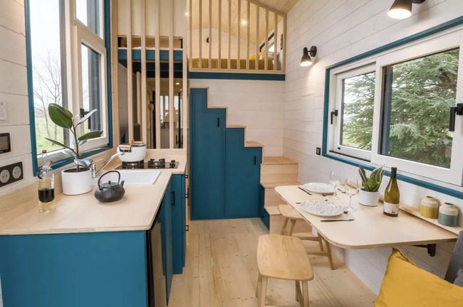 Baluchon’s Latest Modern Tiny Trailer Home Has A Quaint And Ingenious 